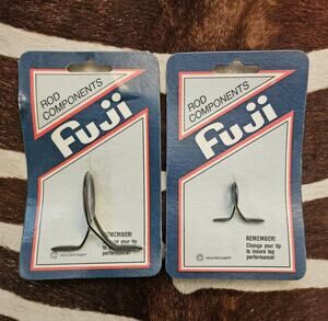 Vintage Fuji Rod Components Rod Replacement Guides Lot Of Two BSVLG30C BSVLG16C